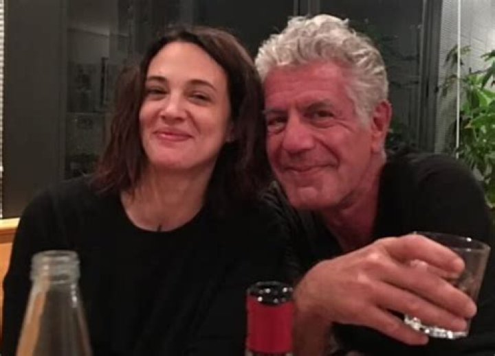 Ariane Bourdain with her father Anthony and mother, Ottavia