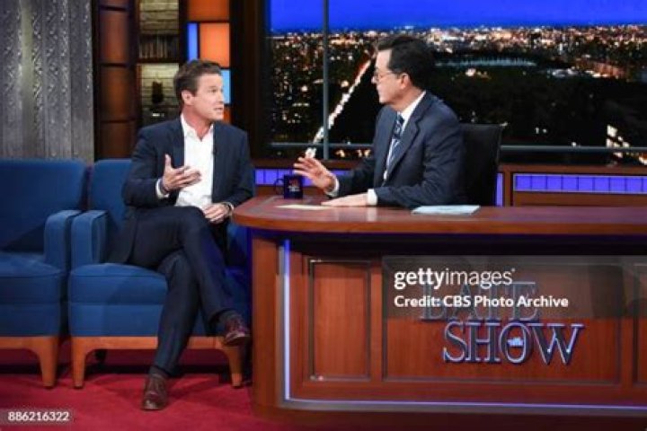 Billy Bush at The Late Show with Stephen Colbert