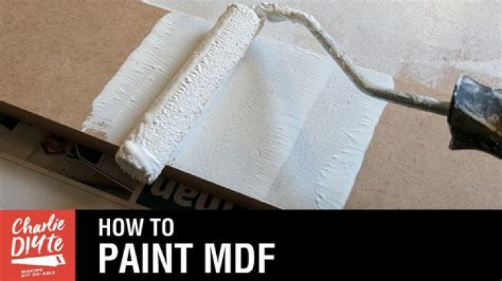 Can I paint MDF without primer?