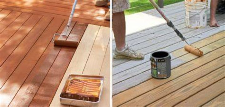 Can you use a roller to paint a deck?