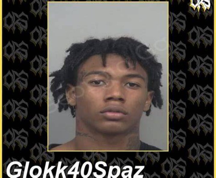 Glokk40spaz Mugshot