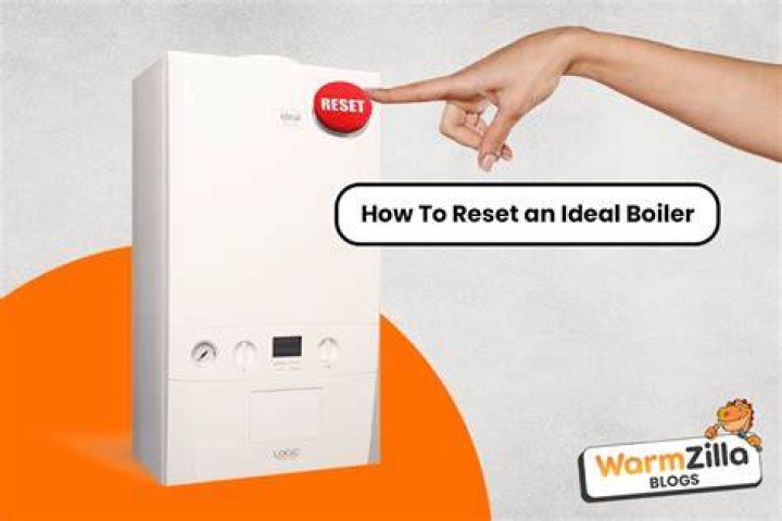 How do I reset my oil boiler?