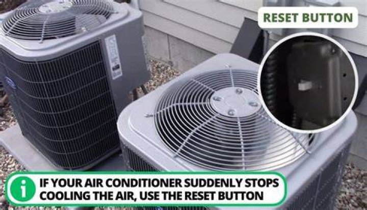 How do you reset Carrier Infinity air conditioner?