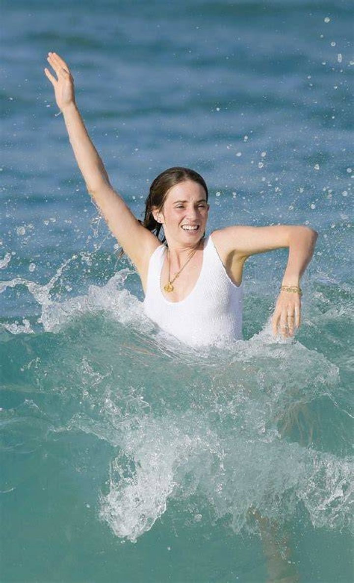 Image: Maya in her swimsuit