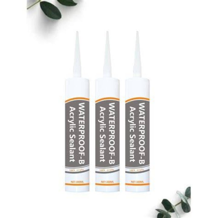 Is acrylic caulk waterproof?