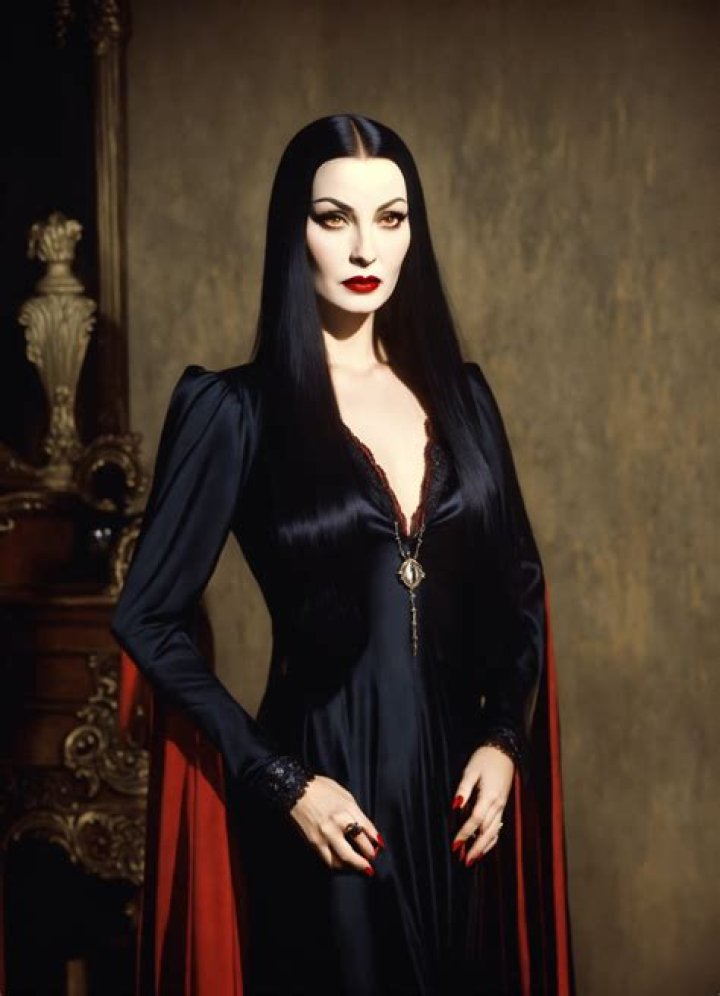 Is Morticia Addams a vampire?