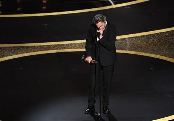 Joaquin phoenix after winning Oscars for best Actor in 2019.