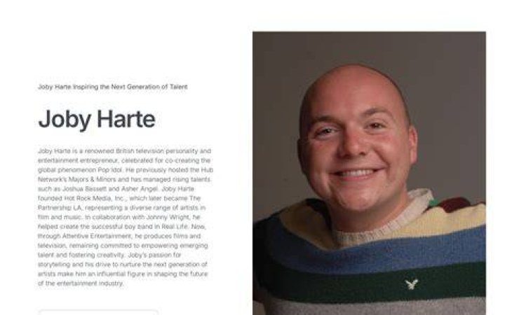 Joby Harte Bio (Wiki) 