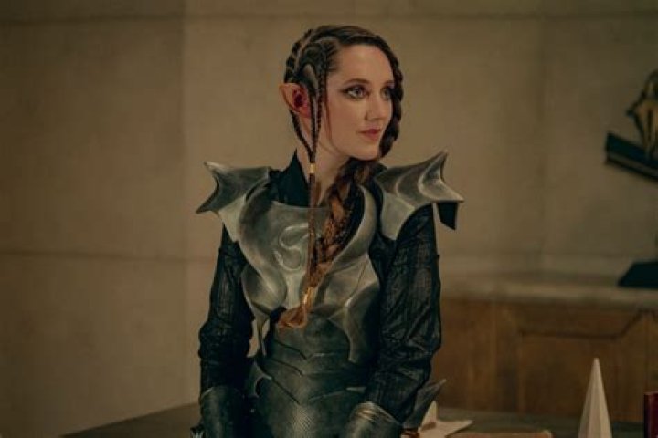 Mirren Mack as Merwyn. The Witcher: Blood Origin. Cr: Netflix/Susie Allnutt Mirren Mack as Merwyn. The Witcher: Blood Origin. Cr: Netflix/Susie Allnutt