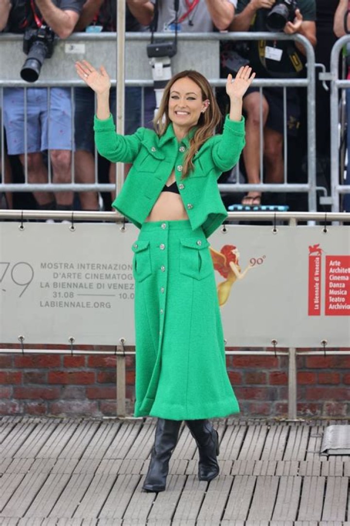 Olivia Wilde arrives at the 2020 Film Independent Spirit Awards