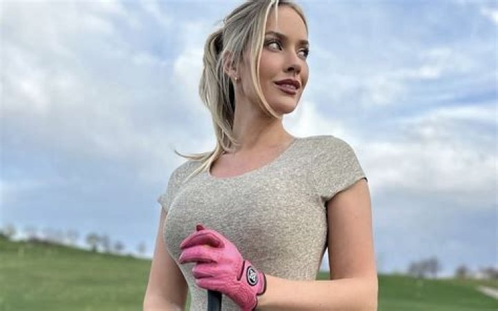 Paige Spiranac with her pet dog, Niko