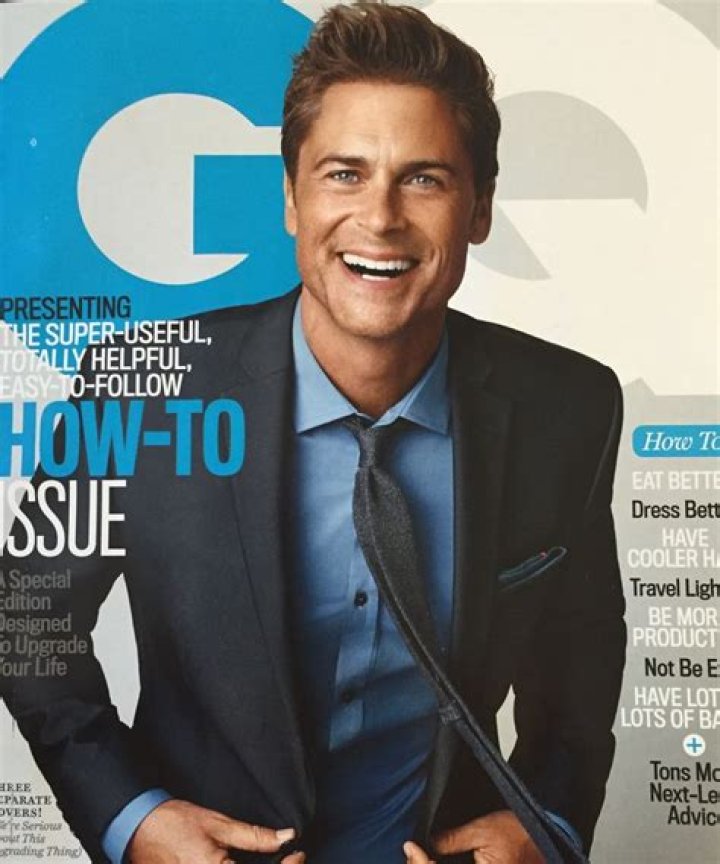 Rob Lowe GQ Opening spread