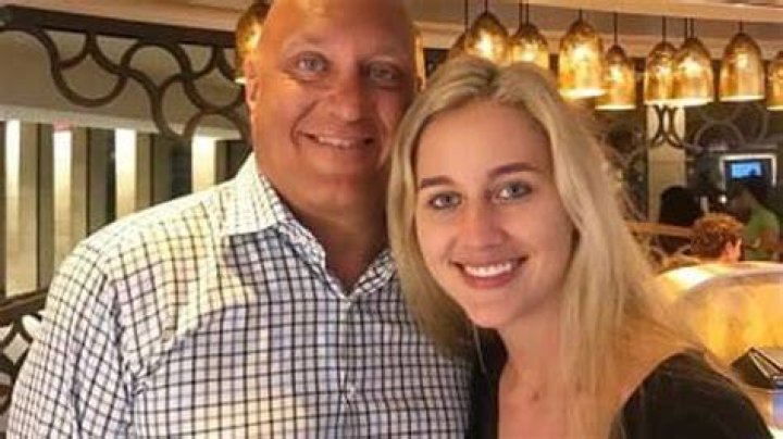 Ruby Wilkos with her father, leading a happy single life.