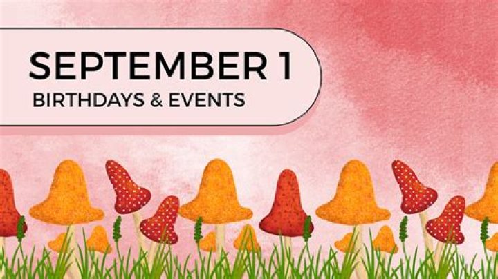 September 1 Birthdays By Profession