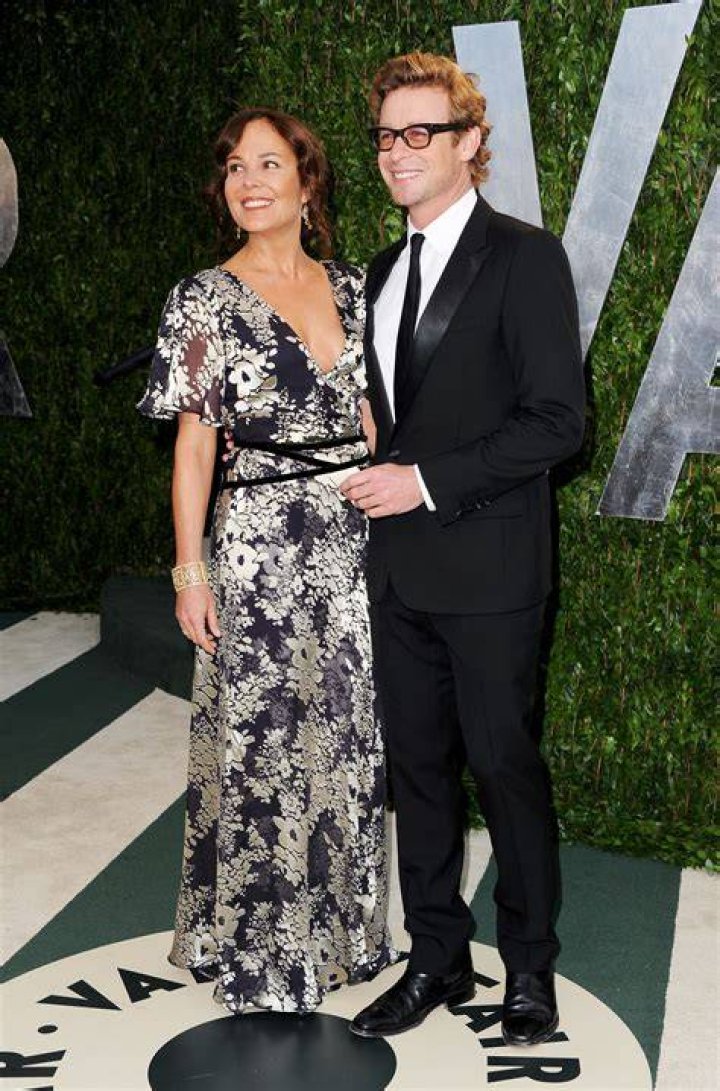 Simon Baker and Rebecca Rigg