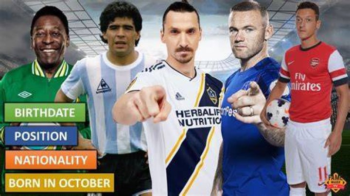 Soccer Players Born October 14