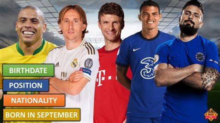 Soccer Players Born September 1