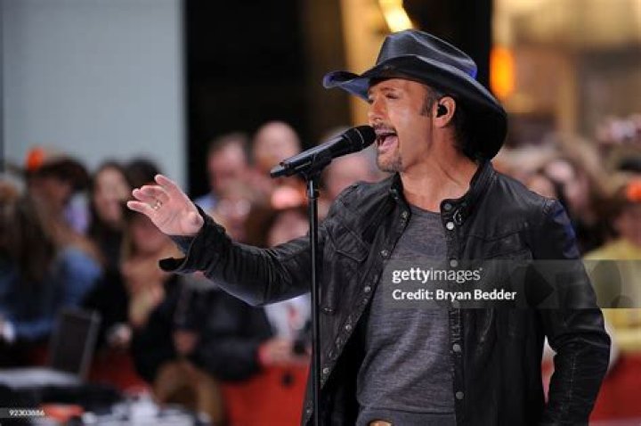Tim McGraw Performs On NBC's "Today"