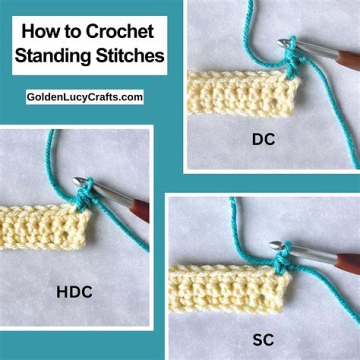 What does DC SC mean in crochet?