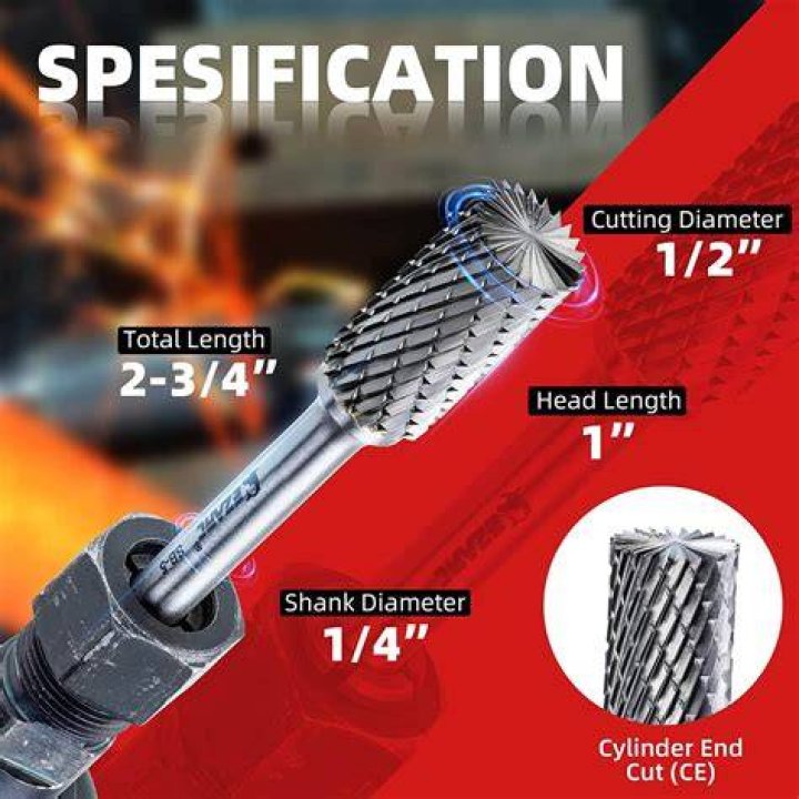 What is a burr bit used for?