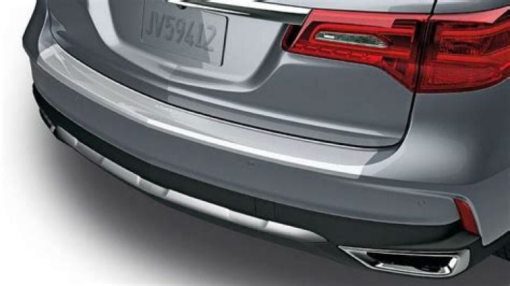 What is a rear bumper appliqué?