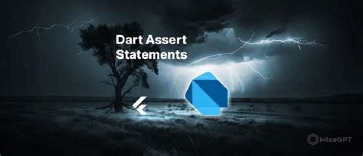 What is assert in Dart?