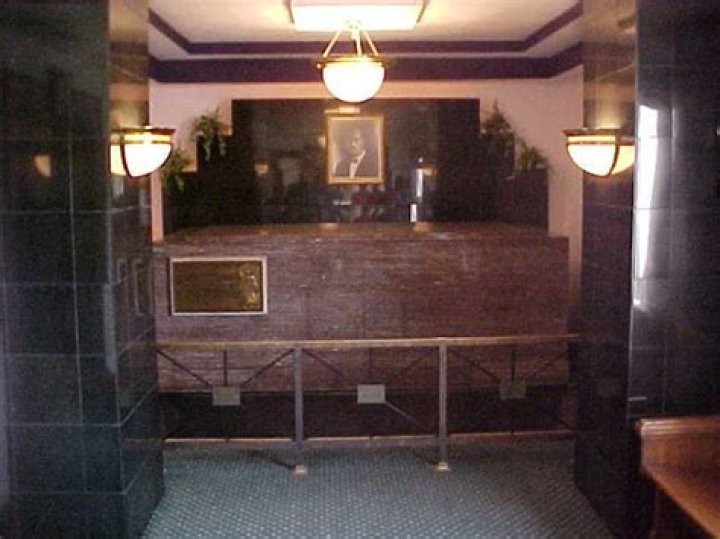 Where is Bishop Mason buried?
